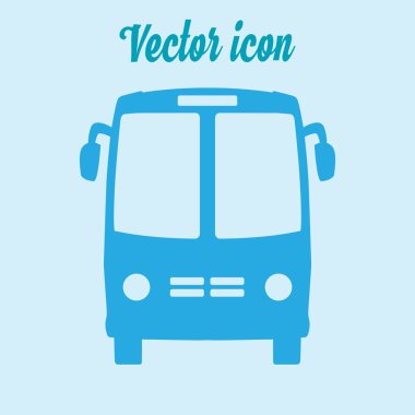 Otobüs simgesi. Lokomotif sembolü. Uluslararası Turizm trafik. Rahat Araçlar.