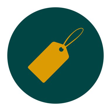 Satılık Etiketler simgesi. Fiyatı yüzde Satılık kapalı Etiketler. Düz tasarım stili. Rozet etiketi, bir fiyat etiketi, indirim.