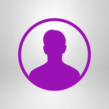 Kullanıcı işareti simgesi. Arkadaş simgesi ekleyin. Düz tasarım stili.