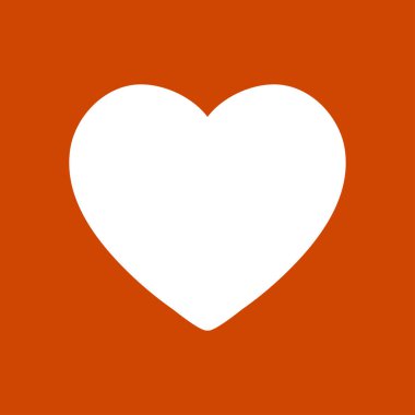 Sevgililer kalp simgesi. Aşk işareti. İçerik derecelendirme geliştirmek.