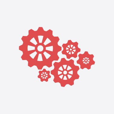 Simge vites. Dişli simgesini