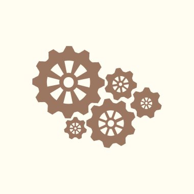 Simge vites. Dişli Teknik simgesini