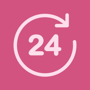 Saat saat etrafında bir gün simgesini açın..