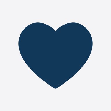 Sevgililer kalp simgesi. Aşk işareti. İçerik derecelendirme geliştirmek.