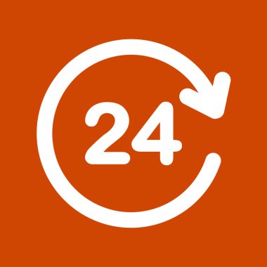 Saat saat etrafında bir gün simgesini açın..