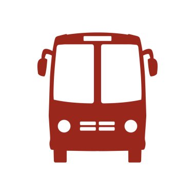 Otobüs simgesi. Lokomotif sembolü. Uluslararası Turizm trafik. Rahat Araçlar.