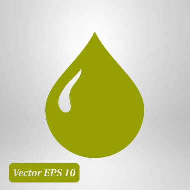 Petrol karakter. Petrol simgesi. Kan bağışı. Düz stil.