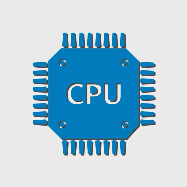 Icona Del Circuito Stampato Schema Tecnologico Simbolo Quadrato Stile Design — Vettoriale Stock