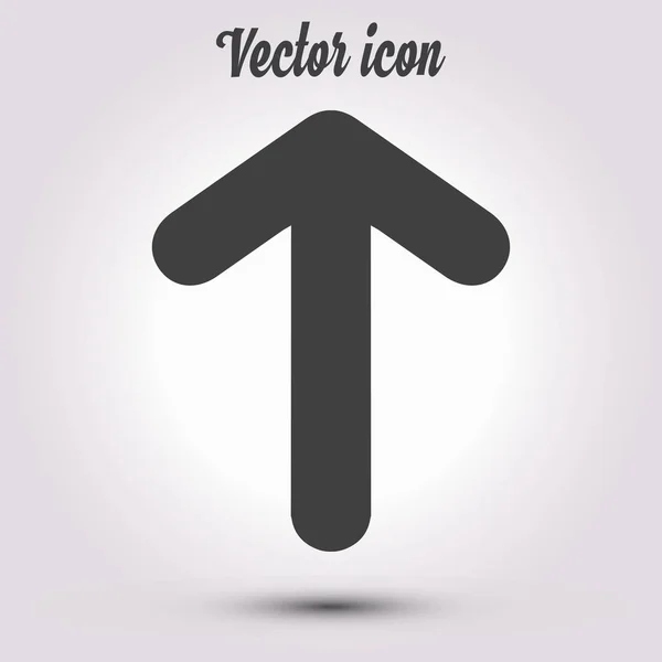 Icône Flèche Direction Pointeur Pour Navigation Terrestre — Image vectorielle
