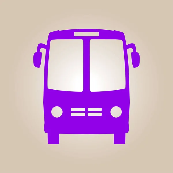 Значок Автобуса Символ Schoolbus Міжнародний Турпотік Зручні Транспортні Засоби — стоковий вектор