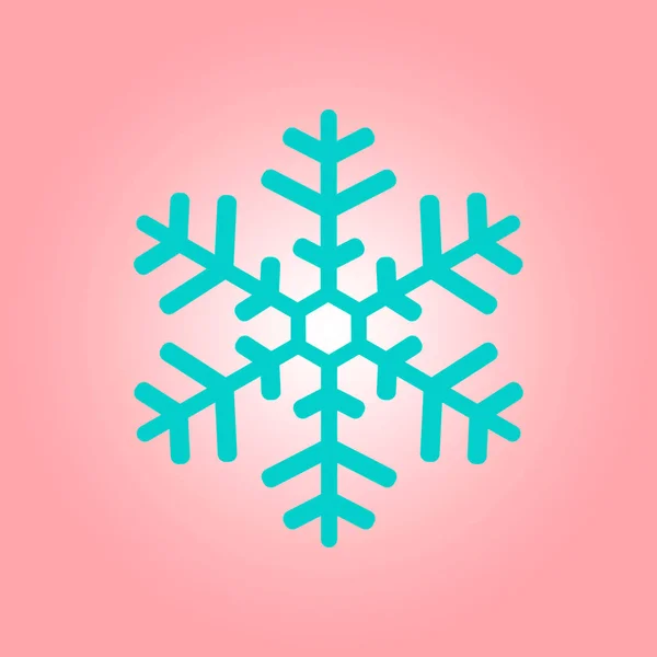 Icono Del Copo Nieve Decoración Año Nuevo Todo Para Celebrar — Archivo Imágenes Vectoriales
