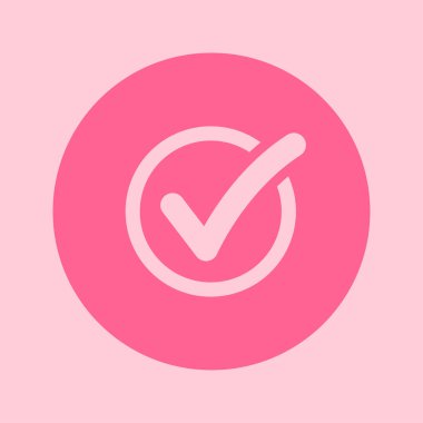 Liste düğme simgesini denetleyin. Onay işareti, yuvarlak işareti.