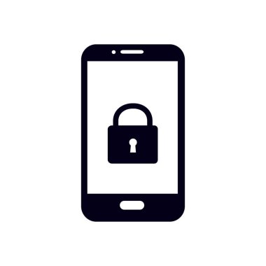 Internet güvenlik kavramı simgesi. Kimlik ve koruma simgesi.