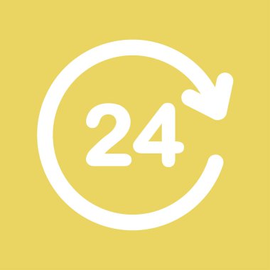 Saat saat etrafında bir gün simgesini açın..