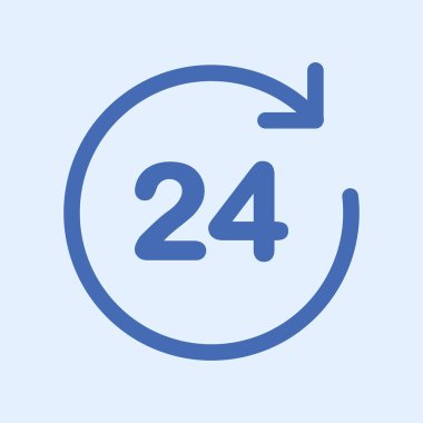 Saat saat etrafında bir gün simgesini açın..