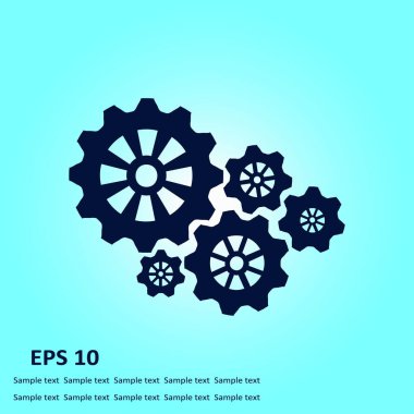 Simge vites. Dişli simgesini