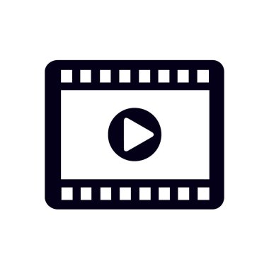 basit video kutsal kişilerin resmi, vektör çizim