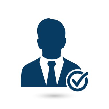 Kullanıcı işareti simgesi ekleyin. Arkadaş simgesi eklemek. Düz tasarım stili.