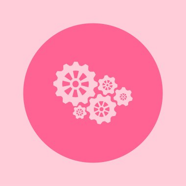 Simge vites. Dişli Teknik simgesini