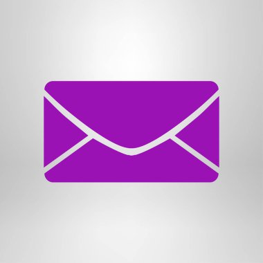 Posta vektör renk simgesi