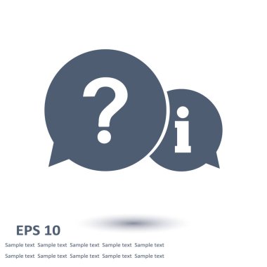 Bilgi değişimi Tema simgesi, toplama ve bilgi analiz. Düz tasarım stili. Vektör.