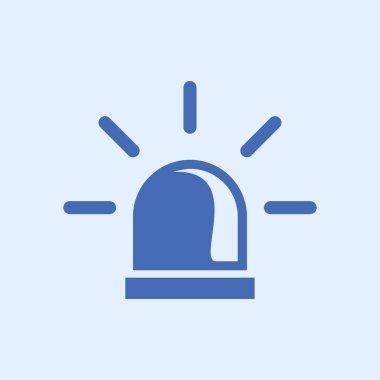 Polis tek simge. Alarm güç düğmesi. Polis seslenmek düğme.