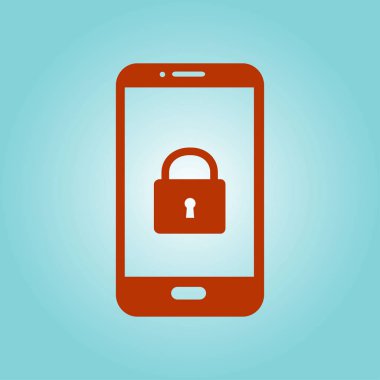 Internet güvenlik kavramı simgesi. Kimlik ve koruma simgesi.