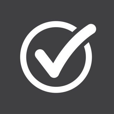 Liste düğme simgesini denetleyin. Onay işareti, yuvarlak işareti.