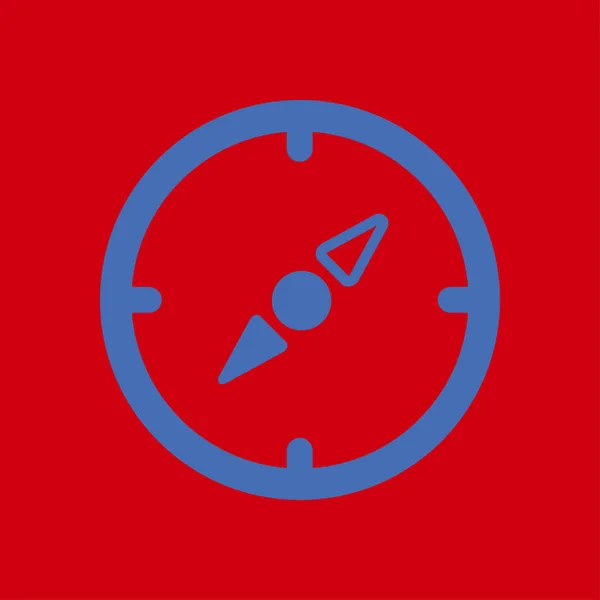 Vector Illustration Compass Icon — Stock Vector