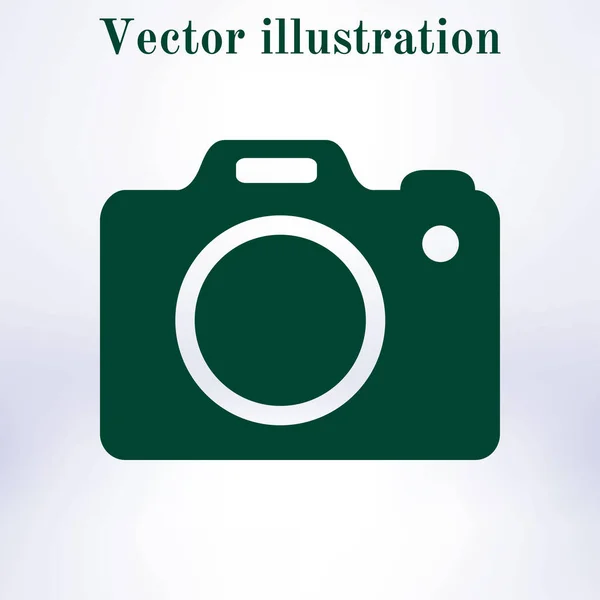 Φωτογραφία Κάμερα Σύμβολο Εικονίδιο Σημάδι Φωτογραφική Μηχανή Dslr Ψηφιακή Φωτογραφική — Διανυσματικό Αρχείο