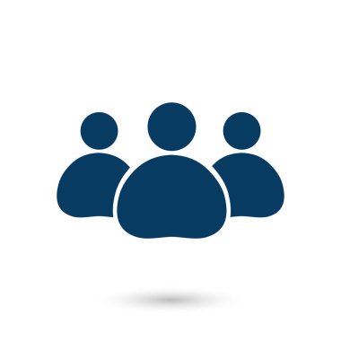 Takım iş simgesi. Ofis çalışanları ve iş takım.