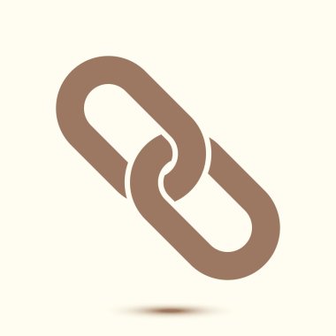 Zincir işareti simgesi.