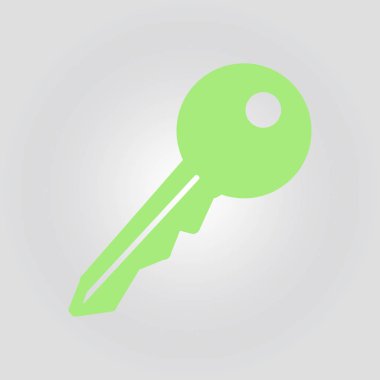 Kilit işareti simgesi.