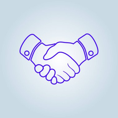 El sıkışma işareti simgesi.