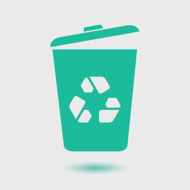 Çöp işareti simgesi.