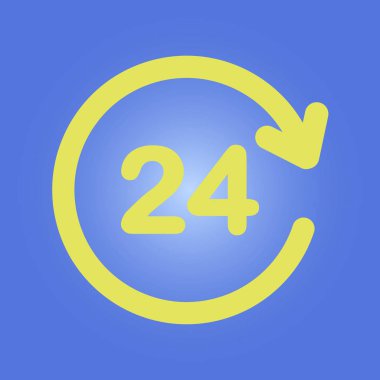 Saat bir gün simgesini açın..