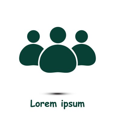 İnsanlar işareti simgesi.