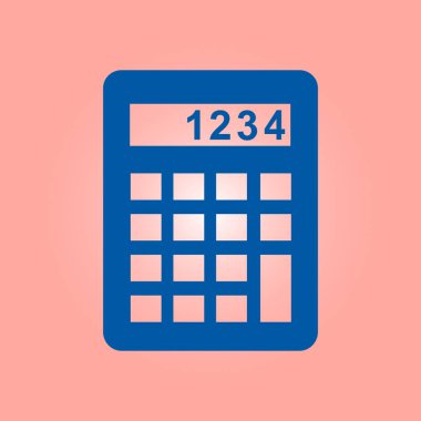 Hesap makinesi işareti simgesi.