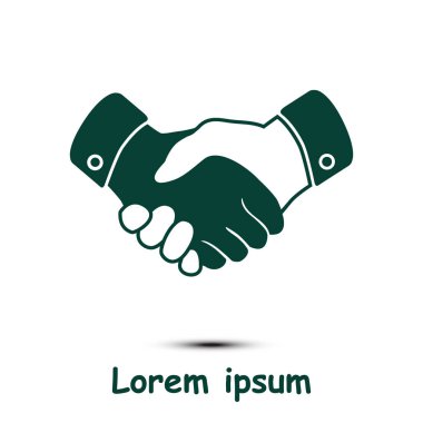 El sıkışma işareti simgesi.