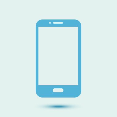 Smartphone işareti simgesi.