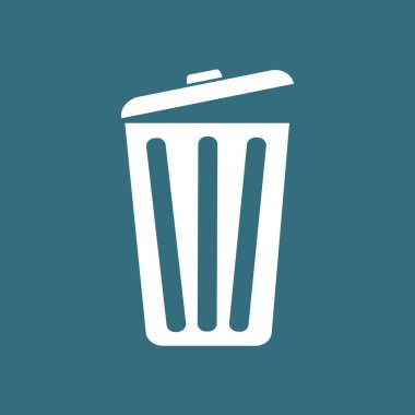 Çöp işareti simgesi.