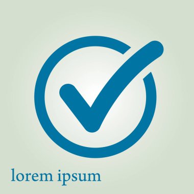 Kontrol listesi simgesi. Kutu işaretinde işaretle.