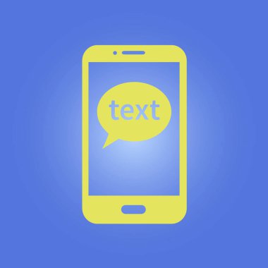 Sohbet işareti simgesi.