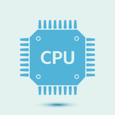 Mikroçip işareti simgesi.