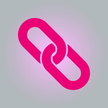 Zincir işareti simgesi.