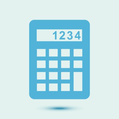 Hesap makinesi işareti simgesi.