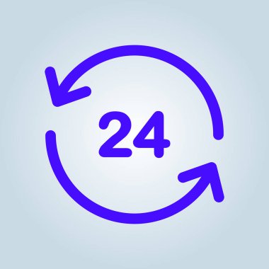 Saat bir gün simgesini açın..