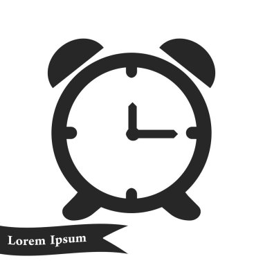 Allarm saat vektör.