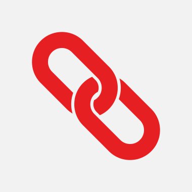 Zincir işareti simgesi.