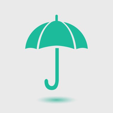 Şemsiye işareti simgesi.